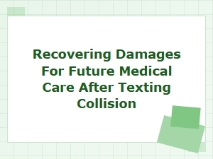 Calculating Costs for Post-Collision Medical Treatment
